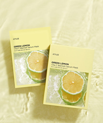 Green Lemon Vita C Blemish Serum Mask 25ml X 10ea